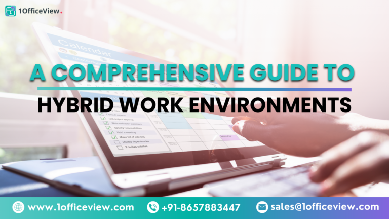 Managing hybrid work environments with 1OfficeView dashboard