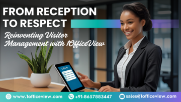 Digital visitor check-in system creating a smooth and professional office reception experience